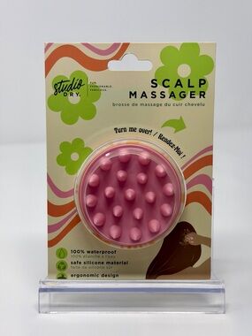 Pink Scalp Massager New in Package